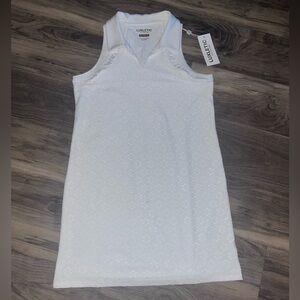 Mini Martina polo eyelet dress